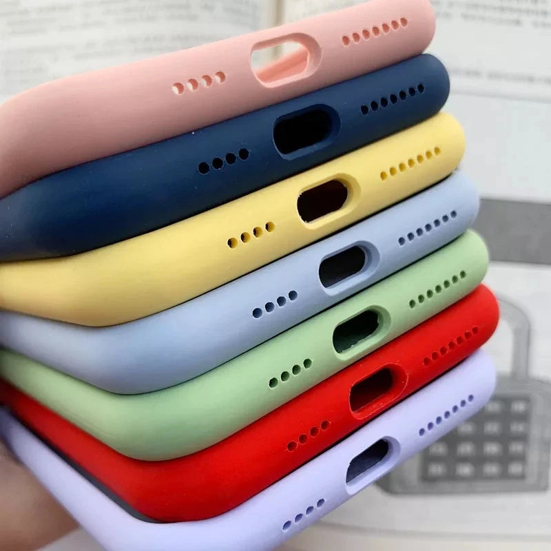 Original Official Silicone Cases for iPhone 12, 13, and 14 Series