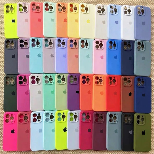 Apple Silicone Camera Protection Case for iPhone 15