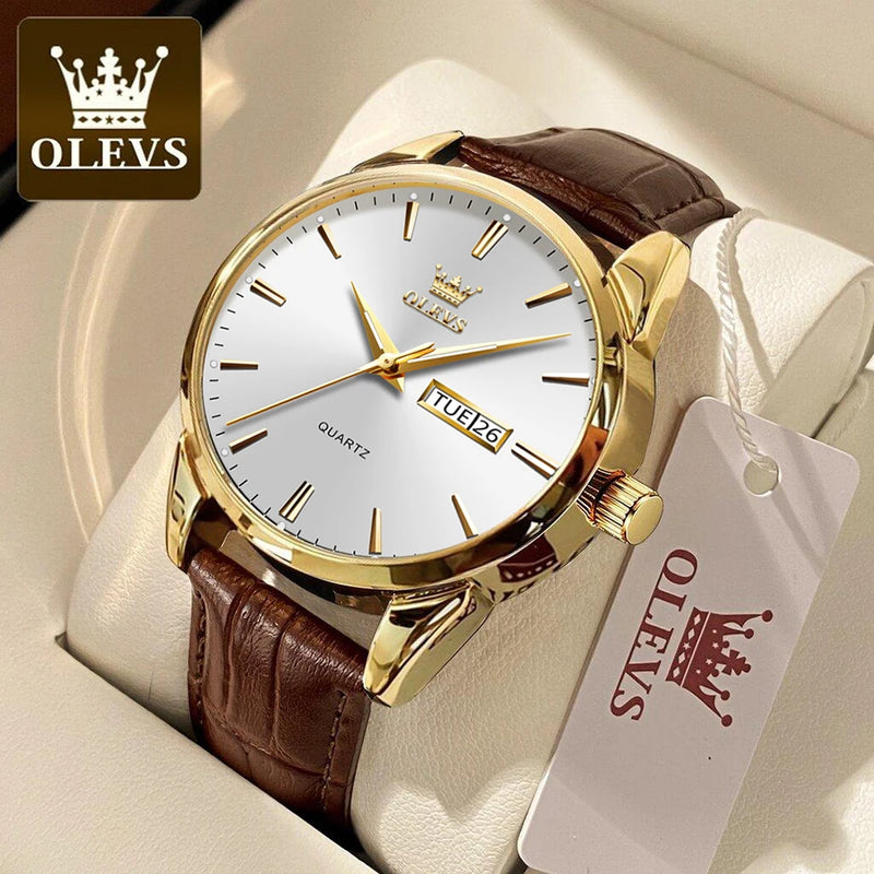 OLEVS Classic Waterproof Quartz Watch