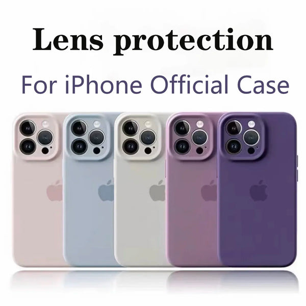 Apple Silicone Camera Protection Case for iPhone 15