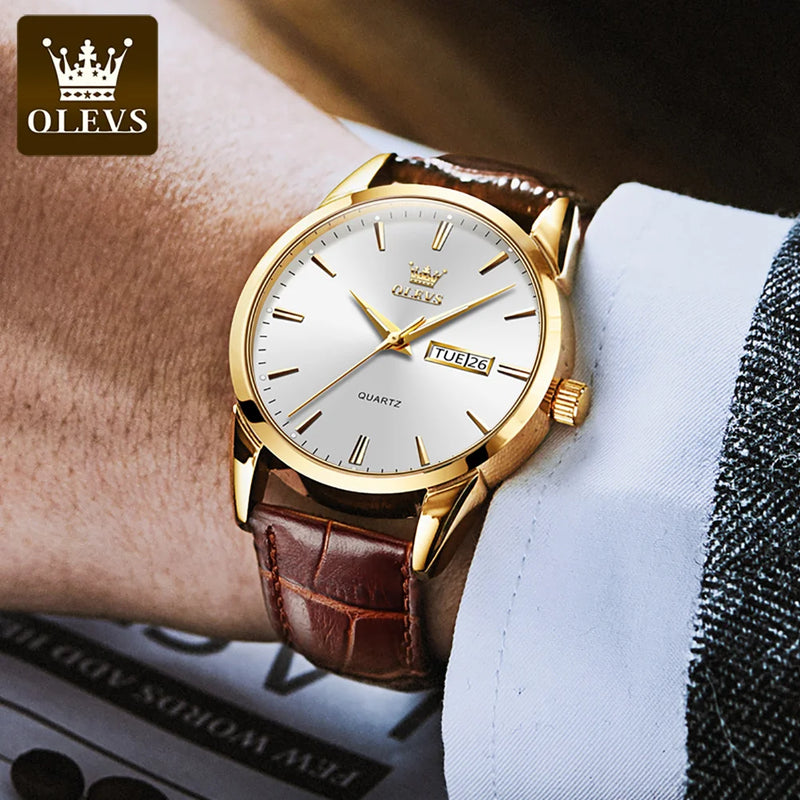 OLEVS Classic Waterproof Quartz Watch