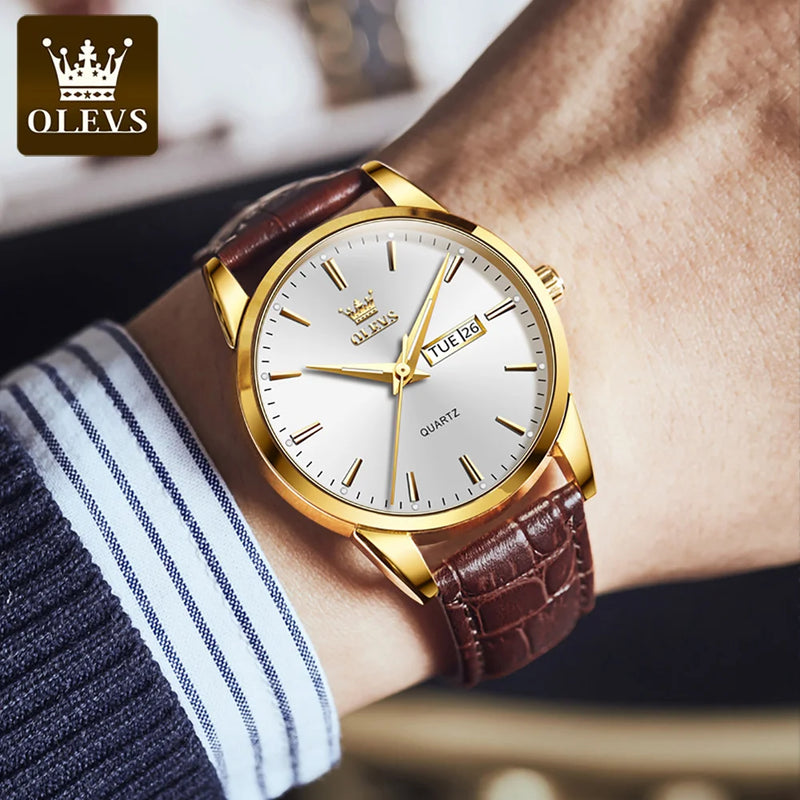 OLEVS Classic Waterproof Quartz Watch