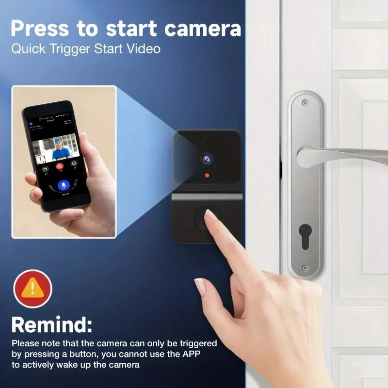 Wireless Doorbell WiFi Outdoor HD Camera