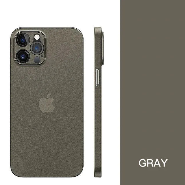 Ultra-Thin 0.2mm Matte PP Hard Case for iPhone 15 Series