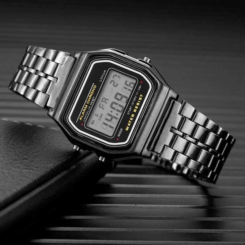 Men's and Women's Digital Waterproof Sports Watch